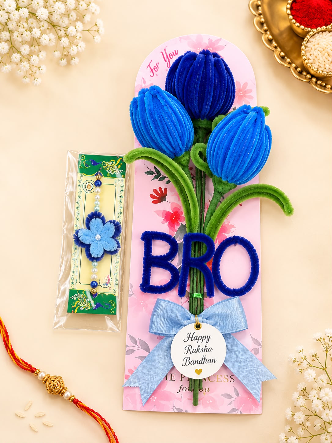 Rakhi Combos for Bhai & Bhabhi