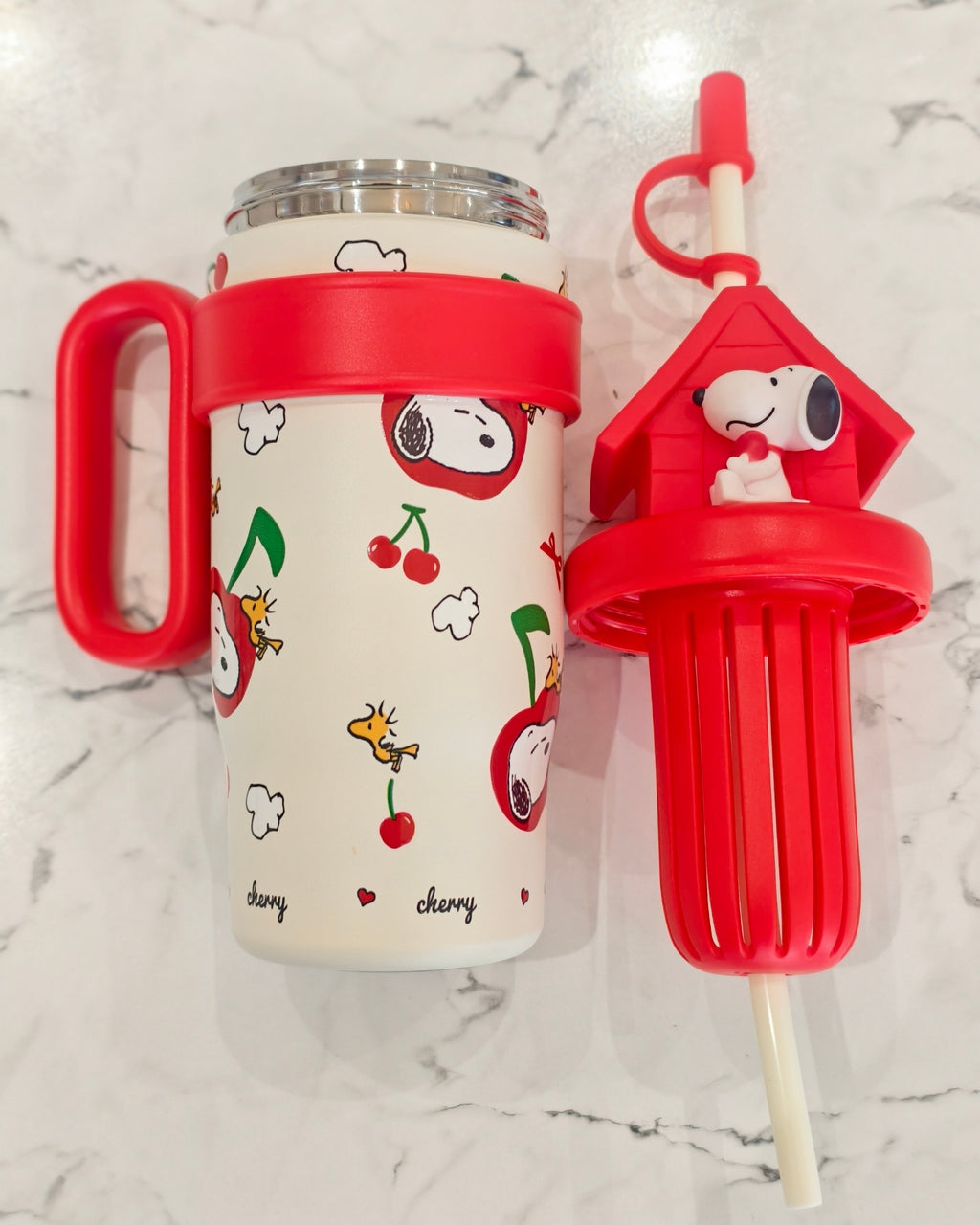 Kids Character Sipper Tumbler with Straw and Handle – Insulated Drinkware Mug