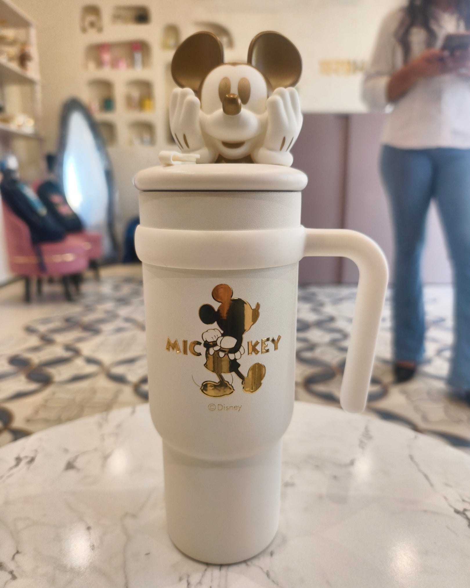 Character Sipper Tumbler with Handle and Straw – Insulated Kids Drinkware Mug