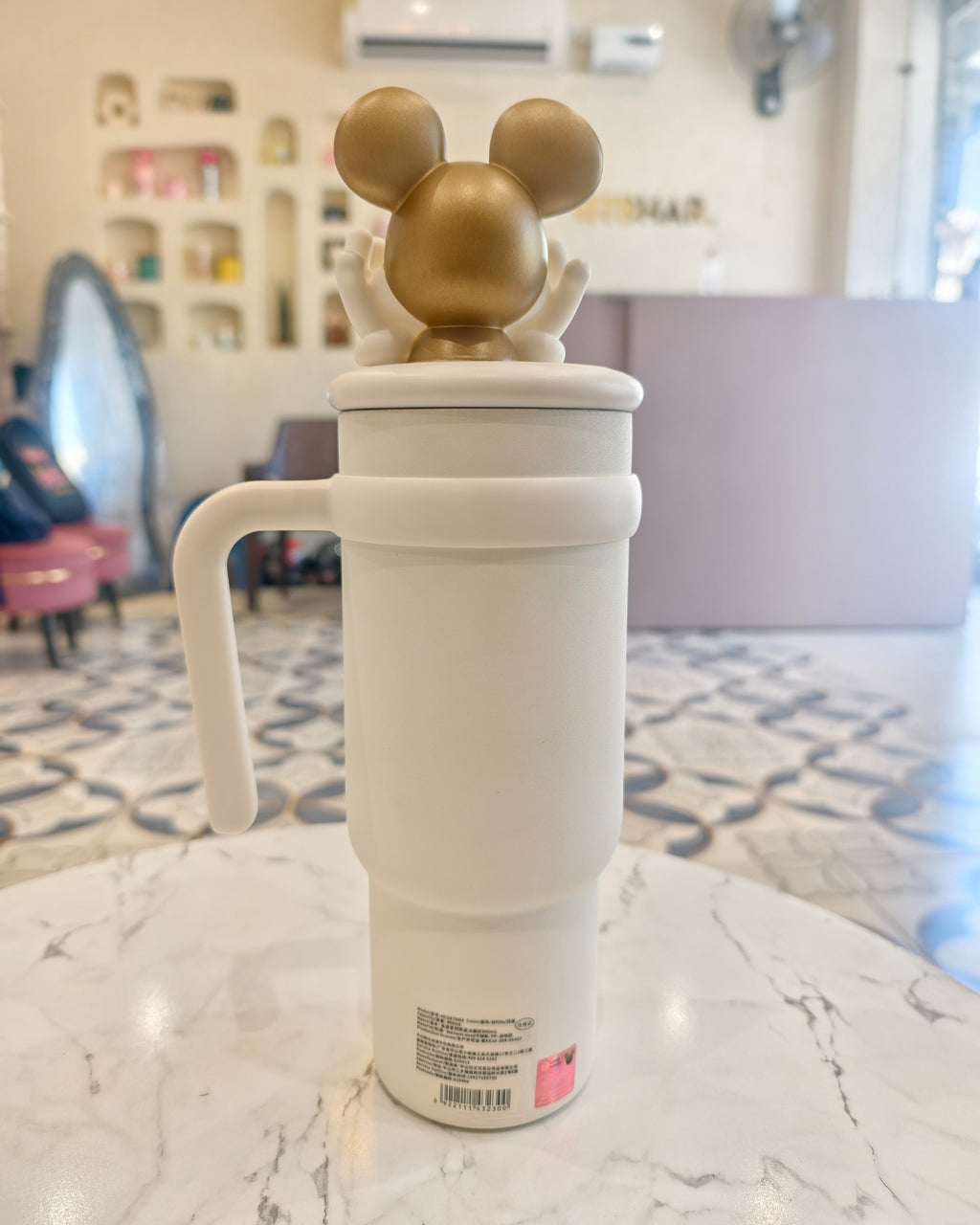 Character Sipper Tumbler with Handle and Straw – Insulated Kids Drinkware Mug