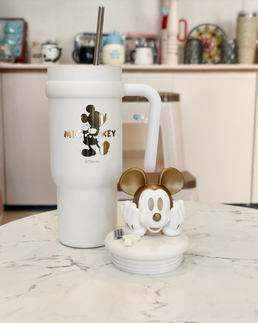 Character Sipper Tumbler with Handle and Straw – Insulated Kids Drinkware Mug