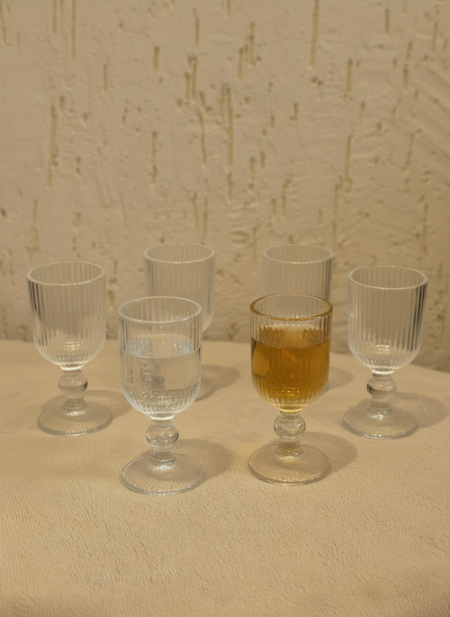 Clear Crystal Shot Glasses – Tequila & Vodka 10ml (Set of 6)