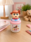 Shinchan Sweet Babe Insulated Food Jar with Character Topper – 169ml