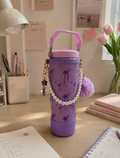 Pretty Bow & Pearl Charm Tumbler | 600 ML