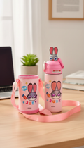 Disney Judy Bunny Kids Sipper Bottle with Carry Cover – 500ml