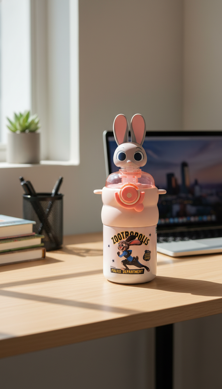 Zootropolis Judy Bunny Kids Sipper Bottle with Character Lid – 550ml