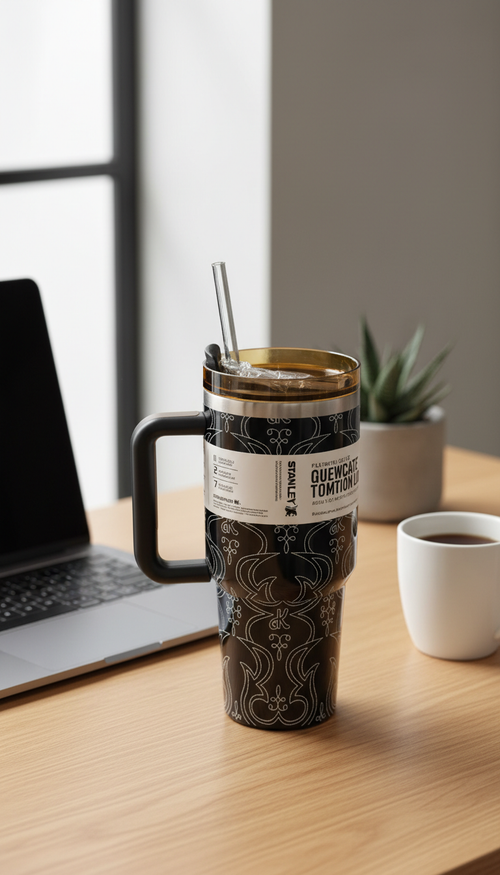 Barbie Edition Stanley Insulated Tumbler with Handle & Straw – 1.18L