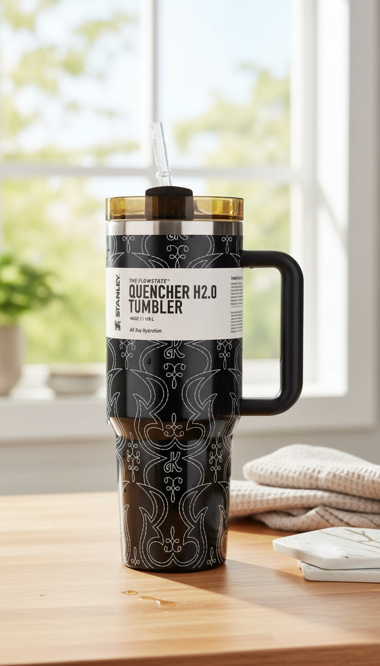 Barbie Edition Stanley Insulated Tumbler with Handle & Straw – 1.18L