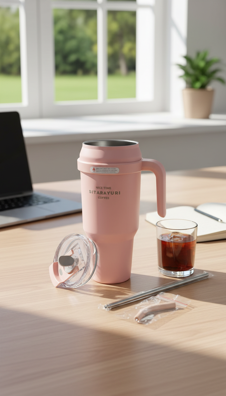 Sitarayuri Jumbo Insulated Tumbler with Handle – 1480ml