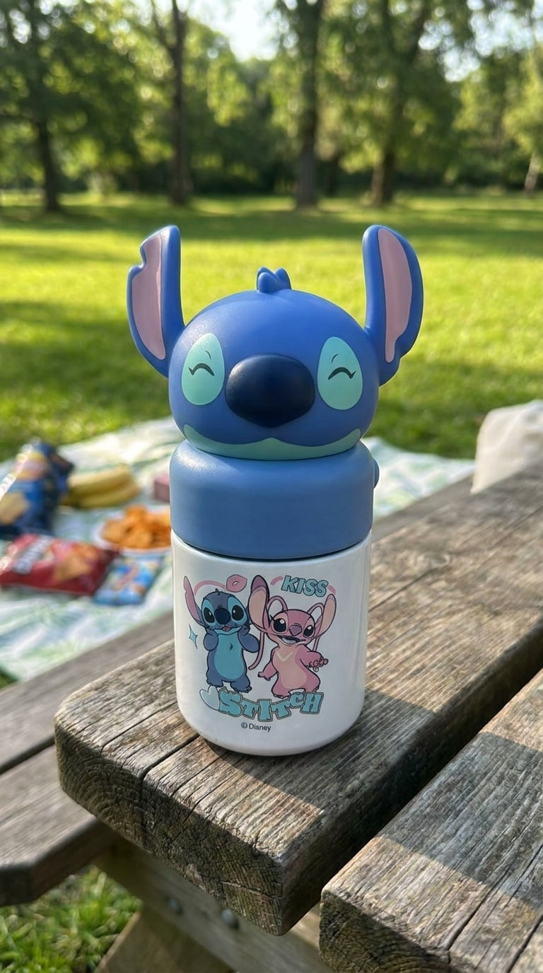 Stitch 3D Mini Insulated Food Jar | Blue Edition | 160ml