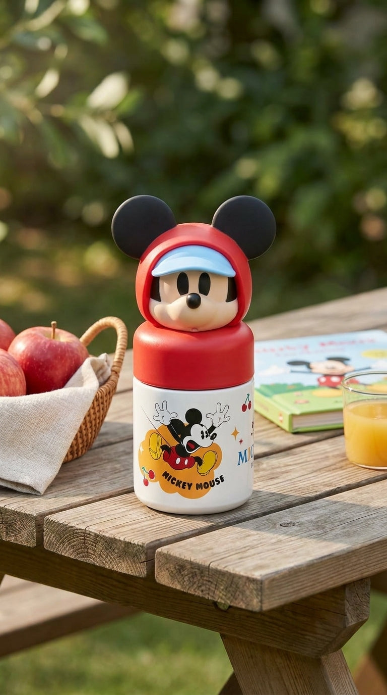 Mickey Mouse 3D Mini Insulated Food Jar | Red Edition | 160ml