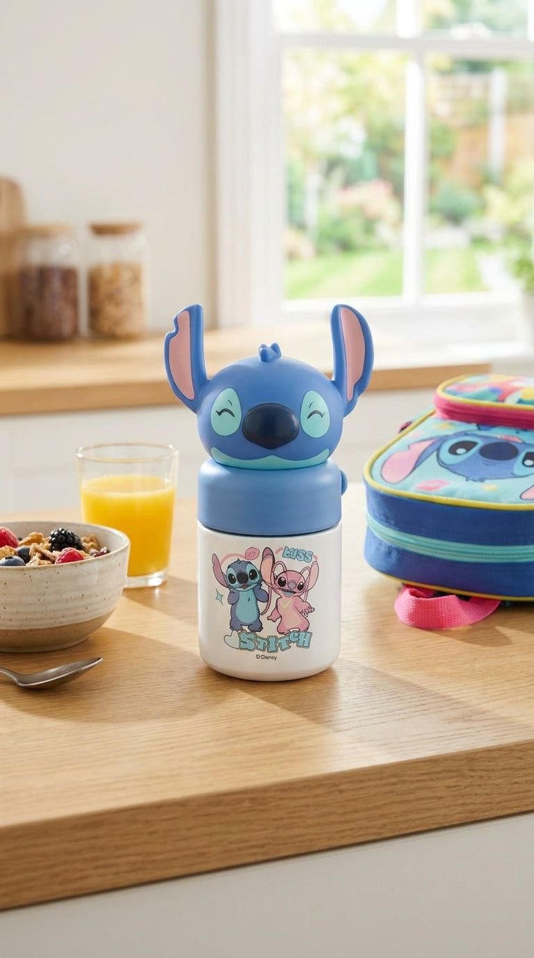 Stitch 3D Mini Insulated Food Jar | Blue Edition | 160ml