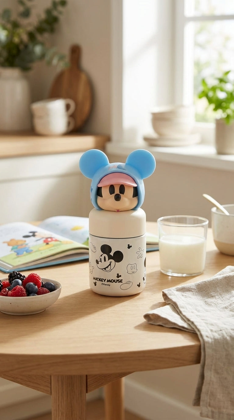 Mickey Mouse 3D Mini Insulated Food Jar | Blue Edition | 160ml