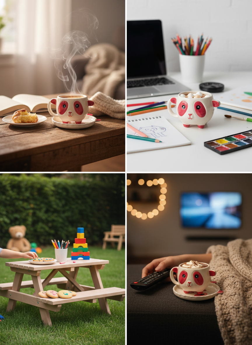 Double Wall Borosilicate Glass Cup with Dried Flower – 250 ml